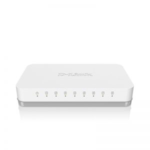 D-LINK DGS-1008A 8-port 10/100/1000Mbps Unmanaged Switch (plastic)