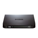 D-LINK DGS-1024A 24-Port 10/100/1000Base-T Unmanaged Standalone Gigabit Switch (plastic)