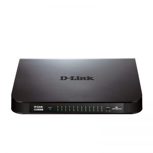 D-LINK DGS-1024A 24-Port 10/100/1000Base-T Unmanaged Standalone Gigabit Switch (plastic)