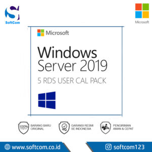 Microsoft Windows Server CAL 2019 English MLP 5 User CAL (R18-05657)