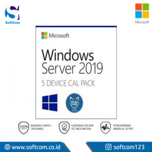 Microsoft Windows Server CAL 2019 English 1pk DSP OEI 5 Clt Device CAL