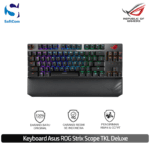 Keyboard Asus ROG Strix Scope TKL Deluxe Mechanical Gaming Keyboard Red [90MP00N0-BKUA00]