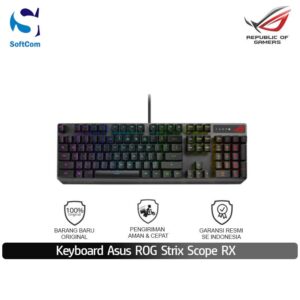 Keyboard Asus ROG Strix Scope RX Gaming Keyboard Red / Blue Switch [90MP0240-BKUA00] | [90MP0242-BKUA00]