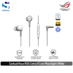 Earbud Asus ROG Cetra II Core Moonlight White In-ear Gaming Headphone [90YH0360-B2UA00]