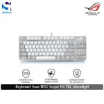 Keyboard Asus ROG Strix Scope NX TKL Moonlight White Mechanical Gaming Keyboard Red / Blue Switch [90MP02B6-BKUA00] | [90MP02B8-BKUA00]