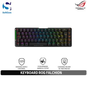 Keyboard Asus ROG Falchion Red / Blue Switch Mechanical Wireless Gaming Keyboard [90MP01Y0-BKUA00] | [90MP01Y2-BKUA00]