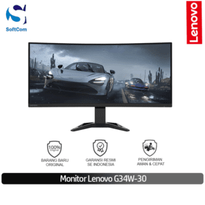 Monitor Lenovo G34w-30 [34" WQHD Curve VA HDMI DP 170Hz]