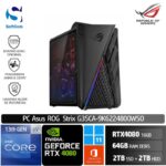PC Asus ROG Strix G35CA-9K6224800WSO /Core i9-13900KF/64GB/2TB HDD+2TB SSD/GeForce RTX 4080 16GB/Win 11 Home+OHS/Black