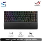 Keyboard Gaming Asus ROG Strix Scope II 96 Wireless Snow/Strom