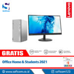 PC IdeaCentre 3 07IAB7 90SM00C7ID+66D2KAC6WW/Core i3-12100/8GB/512GB SSD/21.45"/Win 11 Home+OHS 2021/Cloud Grey