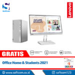 PC IdeaCentre 3 07IAB7 90SM007DID+67AFKACBWW/Core i3-12100/4GB/256GB SSD/21.45"/DOS/Cloud Grey