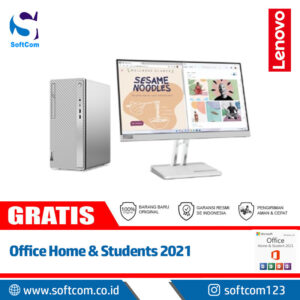 PC IdeaCentre 3 07IAB7 90SM000NID+67AFKACBWW/Core i3-12100/4GB/1TB HDD/21.45"/Win 11 Home+OHS 2021/Cloud Grey
