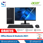 PC Acer AIO Aspire TC-1770/Core i3-13100/8GB/512GB SSD/21.5″/Win 11 Home+OHS 2021/Black