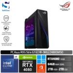 PC Asus ROG Strix G16CHR-9K6224800WSO /Core i9-14900KF/64GB/2TB HDD+2TB SSD/GeForce RTX 4080 16GB/Win 11 Home+OHS 2021/Gray
