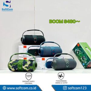 Bluetooth Wireless Speaker BoomBox S480 RGB - Super Bass