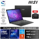 MSI Prestige 13 AI+ Evo A2VMG (9S7-13Q322-035)/Core Ultra 7 258V/32GB/1TB SSD/13.3″ 2.8K OLED/Win 11 Home+OHS 2021/Stellar Gray