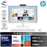 PC HP AIO 24-cr1123d/Ultra 5-125U/16GB/512GB SSD/23.8" FHD/Win 11 Home+OHS/White