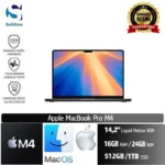 MacBook Pro M4 14 Inch /16GB-24GB/512GB-1TB SSD/MacOS