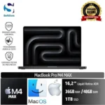 MacBook Pro M4 MAX 16 Inch /36GB-48GB/1TB SSD/MacOS