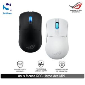 Mouse Gaming Wireless Asus ROG Harpe Ace Mini Black/White [90MP03Z0-BMUA00] | [90MP03Z0-BMUA10]