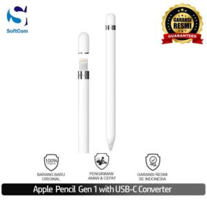 Apple Pencil Gen 1 With USB-C Converter