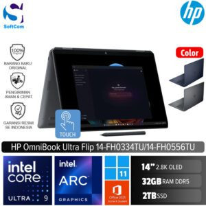 HP OmniBook Ultra Flip 14 fh0334TU fh0556TU/Ultra 9 288V/32GB/2TB SSD/14″ 3K OLED Touch/Win 11 Home+OHS 2021+M365
