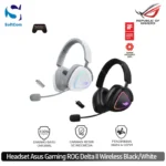 Headset Asus Gaming ROG Delta II Wireless Black/White