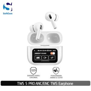 TWS 5 PRO ANC/ENC True Wireless BT/Bluetooth With Touch Control