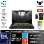 Asus TUF Gaming F16 FX607VJ I535J6M HM/Intel Core 5 -210H/16GB/512GB/GeForce RTX 3050 6GB/16" WUXGA /Win 11 Home + OHM 2024 + M365-Mecha Grey