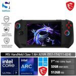 MSI Claw 7 AI+ A2VM (9S7-1T4211-024) Gaming HandHeld /Ultra 7 258V/32GB/512GB SSD/7" FHD+ Touch/Win 11 Home/Black