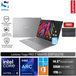 Lenovo Yoga Pro 7 14IHA10 83KF0027ID/Intel Ultra 9-285H/32GB/1TB SSD/14.5" 3K Touch/Win 11 Home + OHM 2024 + M365-Luna Grey