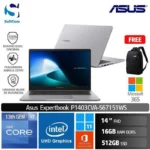 Asus Expertbook P1 P1403CVA-S67151WS /Intel Core i7-13620H/16GB/512GB SSD/14" FHD/Win 11 Home+OHS 2021+M365/Misty Grey
