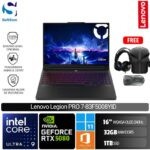 Lenovo Legion Pro 7 16IAX10H 83F5008YID /Intel Core Ultra 9-275HX/32GB/1TB SSD/GeForce RTX 5080 16GB/16" WQXGA 240Hz/Win 11 Home+OHM 2024+M365/Eclipse Black