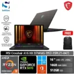 MSI Crosshair A16 HX D7WGKG (9S7-15PL21-047)/Ryzen 9-7945HX/16GB/512GB SSD/GeForce RTX 5070 8GB/16" QHD+ 240Hz/Win 11 Home+OHM 2024/Cosmos Gray/ Cosmos Gray