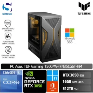 PC ASUS TUF T500MV I7N35CG6T HM/Intel Core i7-13620H/16GB/512GB SSD/GeForce RTX 3050 6GB/Win 11 Home + OHM 2024-Metal Solar Ectapse Gray