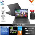 HP Victus 15 fa2145TX/Core i5-13420H/24GB/512GB SSD/GeForce RTX 5050 8GB/15.6″ 144Hz/Win 11 Home+OHM 2024+M365/Mica Silver