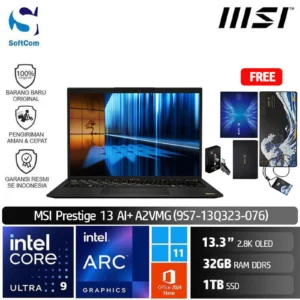 MSI Prestige 13 AI+ A2VMG (9S7-13Q323-076)/Core Ultra 9 288V/32GB/1TB SSD/13.3″ 2.8K OLED/Win 11 Home+OHM 2024/Ukiyo-e Edition