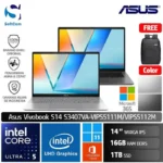 Asus Vivobook S14 S3407VA VIPS5111M VIPS5112M/Intel Core 5-210H/16GB/1TB SSD/14" WUXGA/Win 11 Home + OHM 2024 + M365 [S3407VA-VIPS5111M | S3407VA-VIPS5112M]