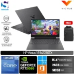 HP Victus 15 fa2785TX/Core i7-13620H/24GB/512GB SSD/GeForce RTX 5060 8GB/15.6″ FHD 144Hz/Win 11 Home+OHM 2024+M365/Mica Silver
