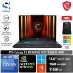 MSI Cyborg 15 B13WEGK (9S7-15Q342-481)/Intel Core i7-13620H/16GB/512GB SSD/GeForce RTX 5050 8GB/15.6" FHD 144Hz/Win 11 Home+OHM 2024+M365/Translucent Black