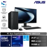 PC Asus Expertcenter P500MV 5850332X/Intel Core 5-210H/8GB/512GB SSD/21.5"/Win 11 Pro/ Grey