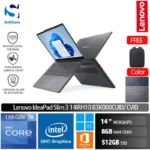 Lenovo IdeaPad Slim 3 14IRH10 CUID CVID/Intel Core i5-13420H/8GB/512GB SSD/14″ WUXGA IPS/Win 11 Home+OHM 2024+M365 [83K000CUID | 83K000CVID]