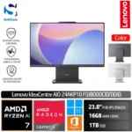 PC Lenovo IdeaCentre AIO 24AKP10 0CID 0DID/AMD Ryzen AI 7-350/16GB/1TB SSD/23.8″ IPS Touch/Win 11 Home+OHM 2024+M365/ [F0JB000CID | F0JB000DID]