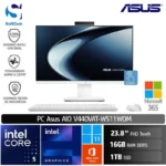 PC Asus AIO V400 V440VAT-W511WOM /Intel Core 5-210H/16GB/1TB SSD/23.8" FHD Touch/Win 11 Home + OHM 2024 + M365/White