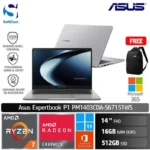 Asus Expertbook P1 PM1403CDA-S67151WS /Ryzen 7-170/16GB/512GB SSD/14" FHD/Win 11 Home+OHM 2024 +M365/Misty Grey
