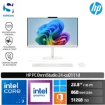 PC HP OmniStudio 24-cu0111d/Intel Core 3-100U/8GB/512GB SSD/23.8" FHD IPS/Win 11 Home+OHm 2024+M365/White