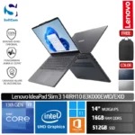Lenovo IdeaPad Slim 3 14IRH10 EXID EWID/Intel Core i7-13620H/16GB/512GB SSD/14" WUXGA IPS/Win 11 Home+OHM 2024+M365 [83K000EXID | 83K000EWID]