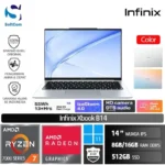 Infinix XBook B14/Ryzen 7-7735HS/8GB-16GB/512GB SSD/14″ WUXGA IPS/Win 11 Home