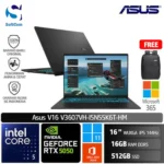 Asus V16 V3607VH-I5N55K6T-HM/Intel Core 5-210H/16GB/512GB SSD/GeForce RTX 5050 8GB/16" WUXGA/Win 11 Home + OHM 2024 + M365/Matte Black